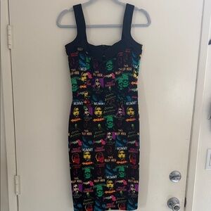 Universal Monster Print Women's Pencil Dress